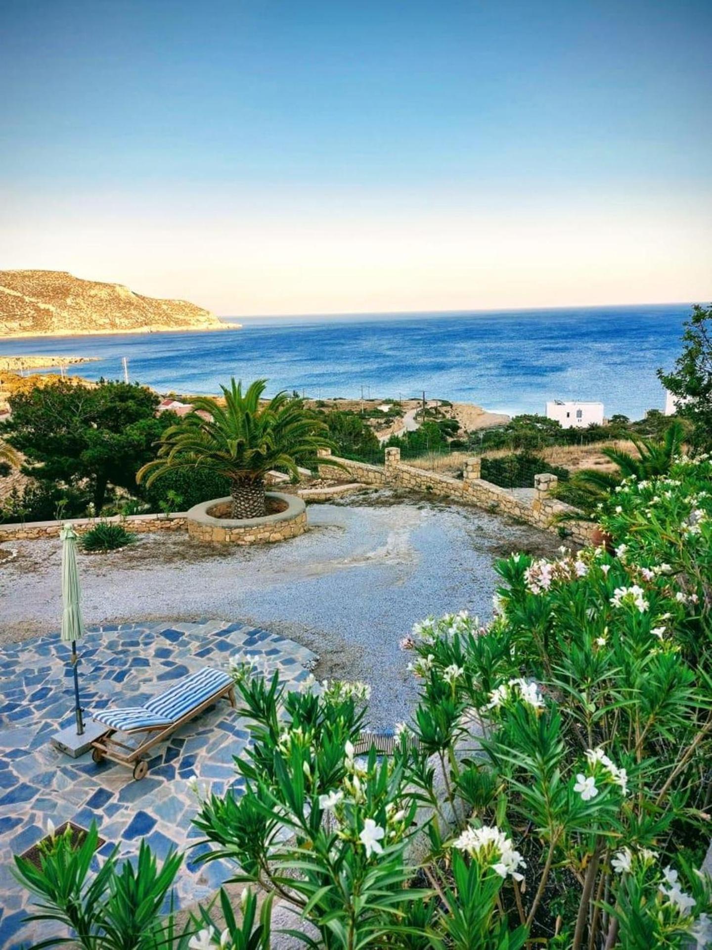 Tranquil Villa With Sea View In Ammopi Karpathos Αμμοοπή Εξωτερικό φωτογραφία
